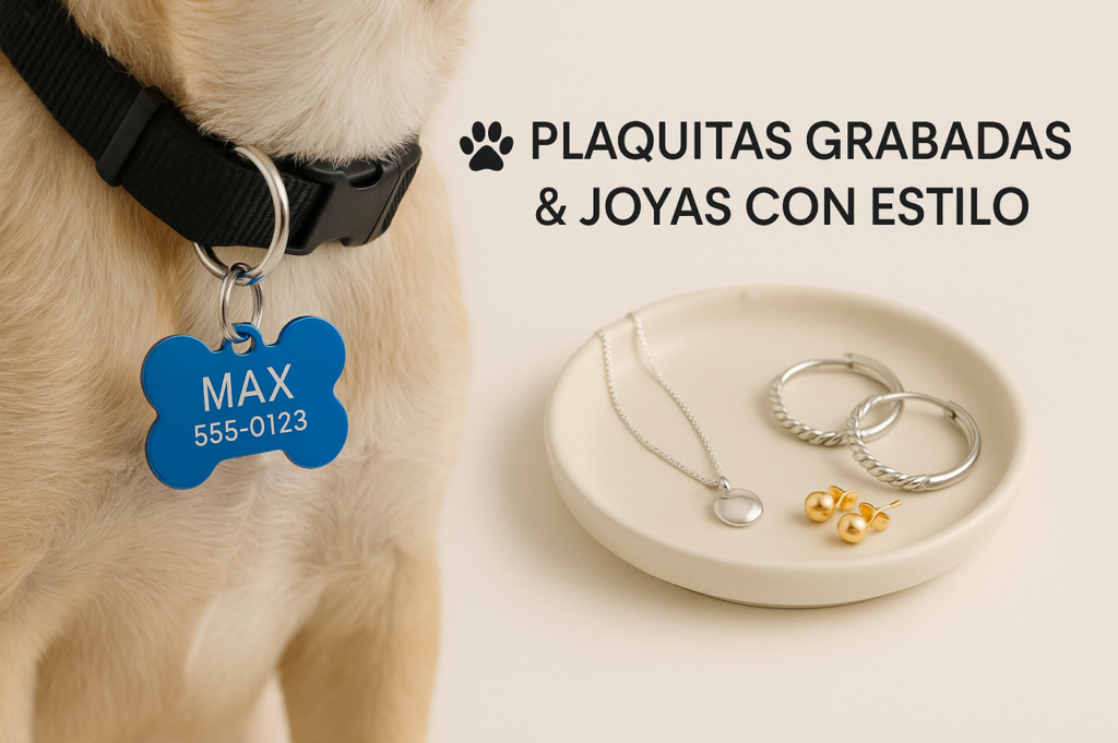 🐶 Plaquitas para Mascotas y Joyas de Plata: Estilo y Seguridad en un Solo Lugar